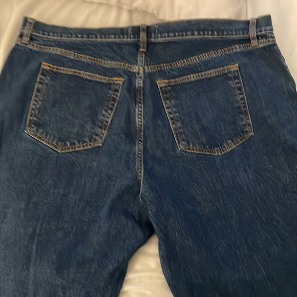 Abercrombie & Fitch Curve Love Ankle Straight Ultra High Rise jeans size 35 - Picture 6 of 7